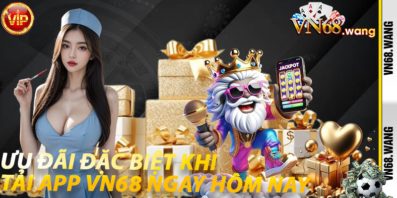 Ưu đãi đặc biệt khi tải App VN68 ngay hôm nay
