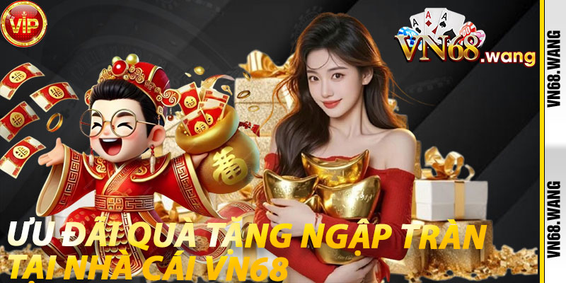 Ưu đãi quà tặng ngập tràn tại nhà cái vn68 