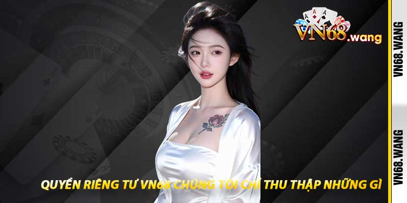 Quyền Riêng Tư VN68 Chúng Tôi Chỉ Thu Thập Những Gì
